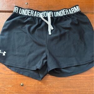 Under Armour Kids Black Athletic Shorts